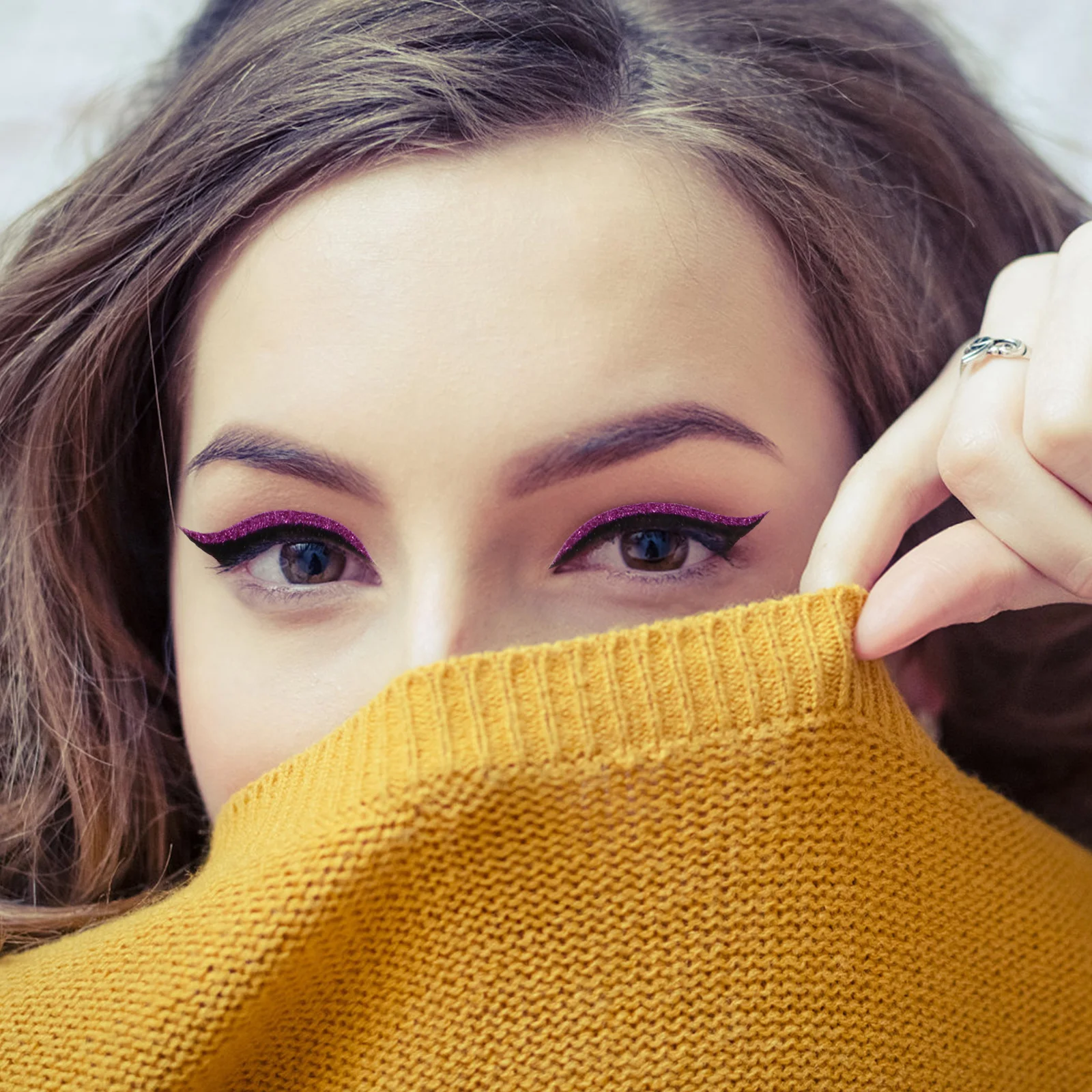 Double Eyelid Stickers Eyeliner Stickers Strips Reusable Invisible Eye Makeup Tools For Women Large Round Eyes