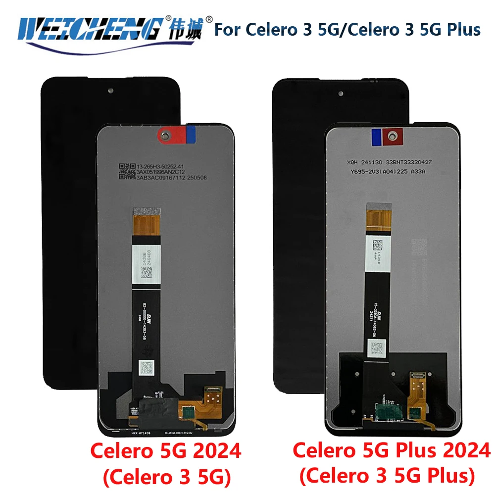 New Original Touch Screen LCD Display For Boost Celero 5G Plus 2024 (Celero3 5G+) Boost Celero 3 5G / Celero 5G 2024 Replacement