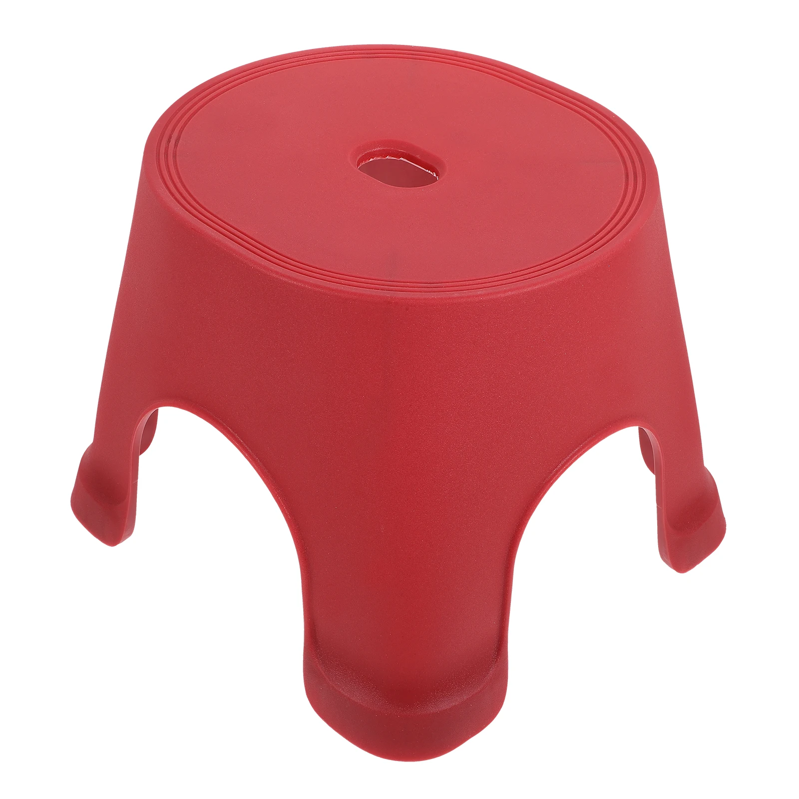 1pc Non-Slip Plastic Step For Kids Toddler Bathroom Foot Stool Home Office Use Load-Bearing Stable Pp Material Household