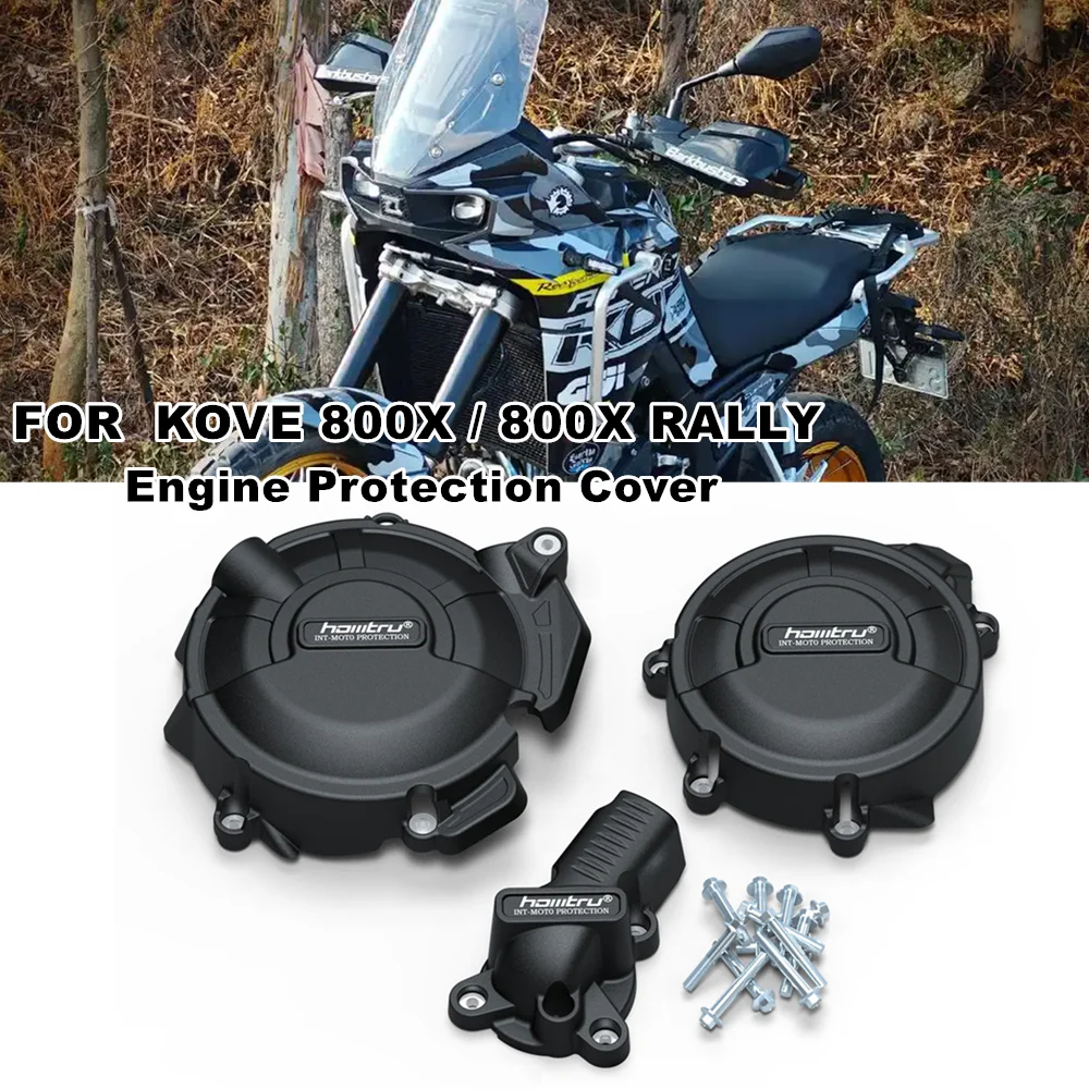 

Motorcycle Engine Cover Sets Bonnet Protector Engine Cover For KOVE 800X 800 X RALLY 800X ADV Super Adventure 2023-2025