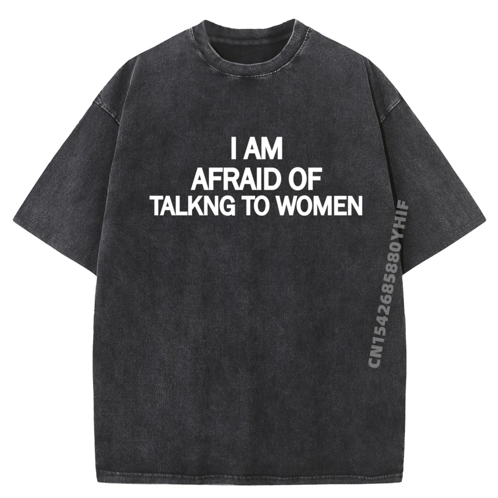 

Мужская футболка «Я боюсь говорить о графике», хлопковая дышащая рубашка с принтом, мужская уличная стираная одежда