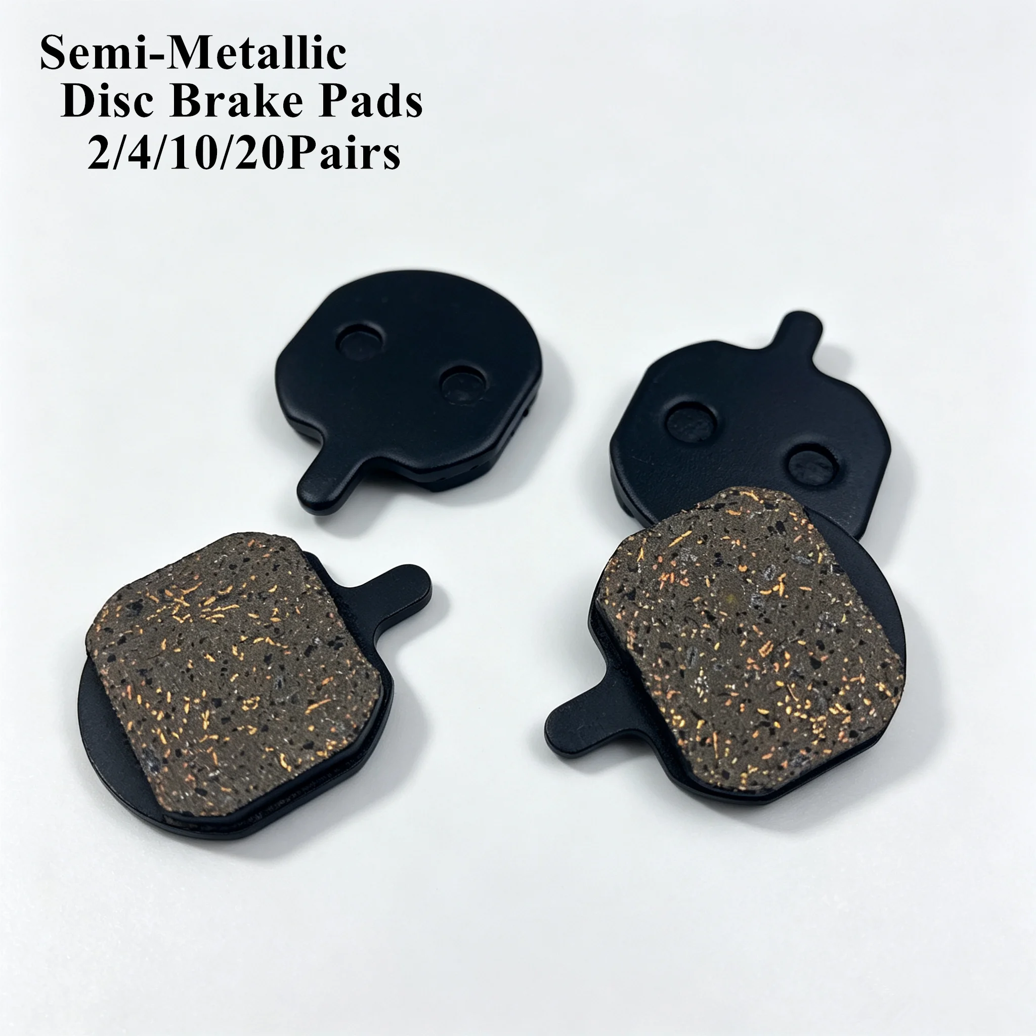 2/4/10/20 Pairs MTB Semi-Metallic Disc Brake Pads for Hayes Sole MX 2/3/4/5/Expert, GX C/GX 2/GC X, CX Pro/Comp/Expert, THRU 5