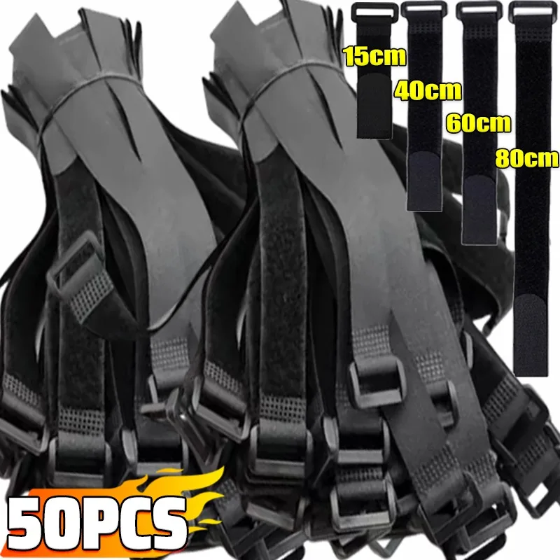 

Многоразовая застежка-липучка Регулируемый крепежный ремень Нейлоновые кабельные стяжки Органайзер для проводов и шнуров Обертка Липкая полоска