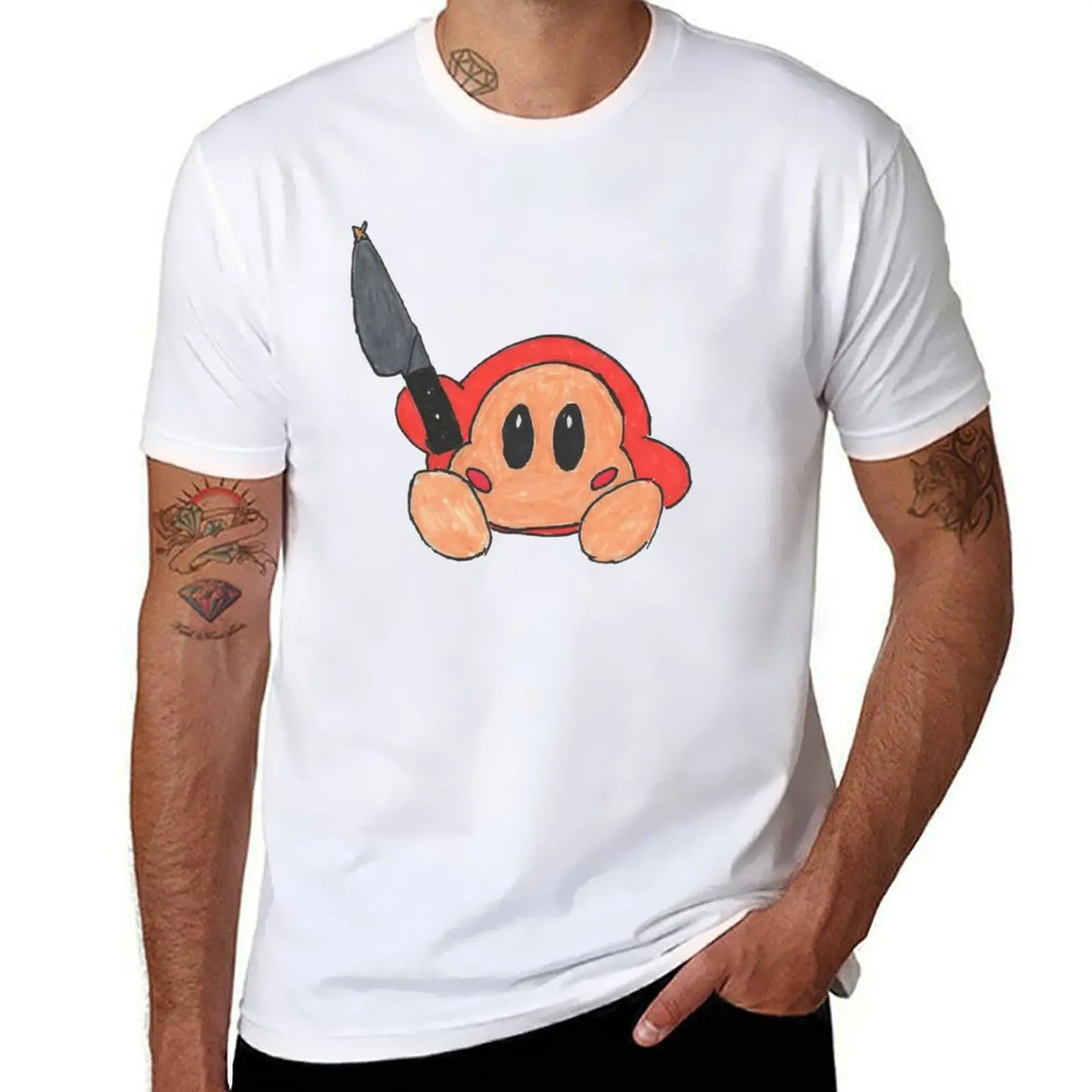 

Waddle Dee but with a Knife T-Shirt T-shirts man football t shirt tshirts for men