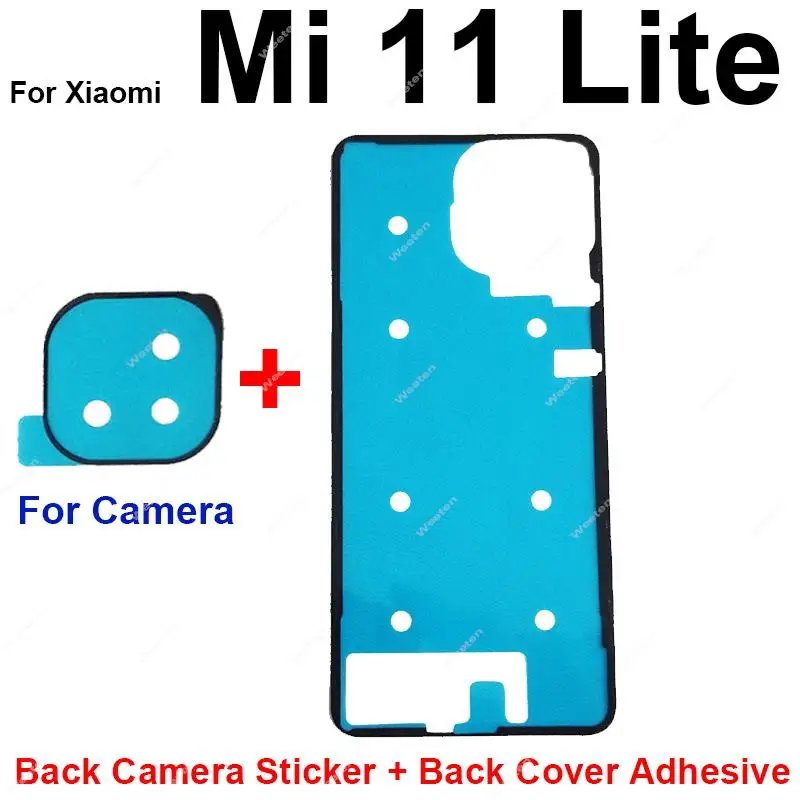 Back Battery Housing Cover Adhesive For Xiaomi Mi 11 Lite 11T Pro Ultra 11i HyperCharge 5G Rear Camera Sticker Front Screen Tape