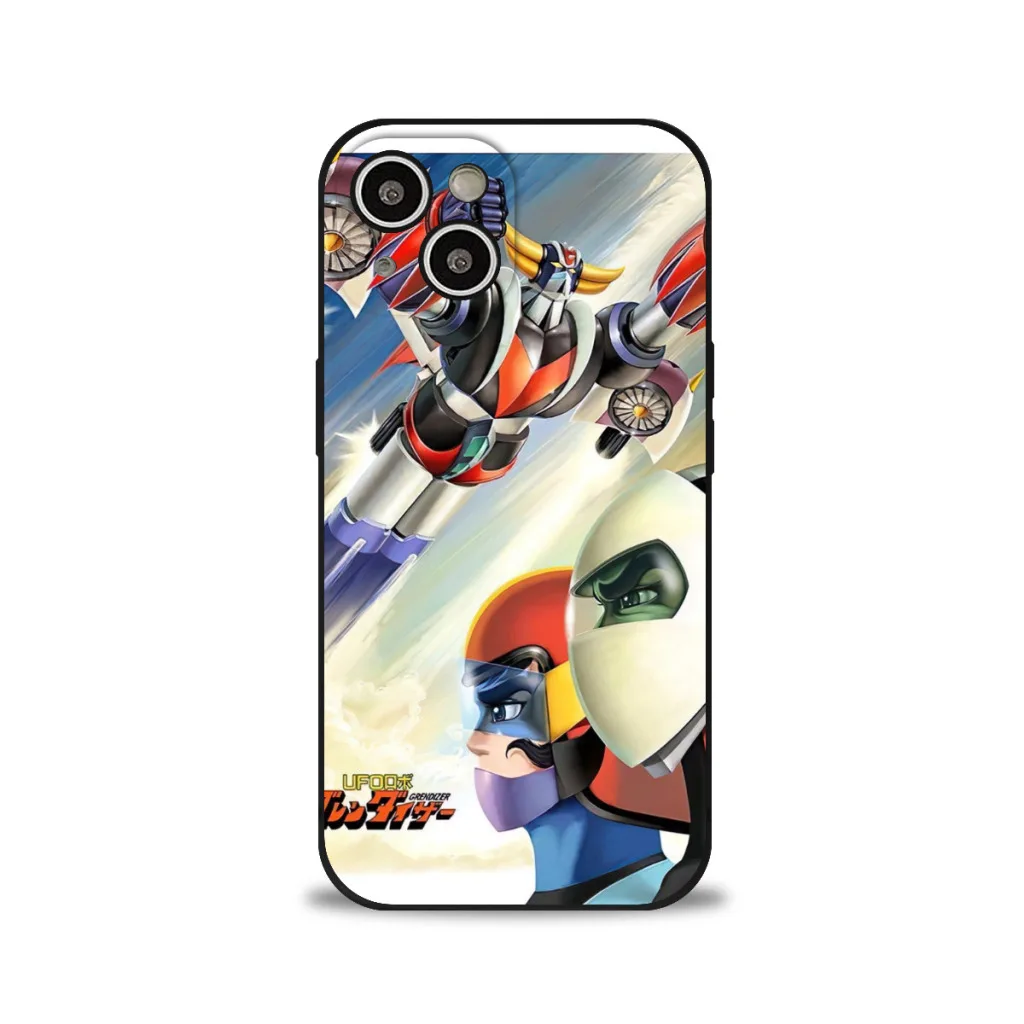 Goldorak Grendizer Phone Case For iPhone 15 Pro Max Silicone Shell