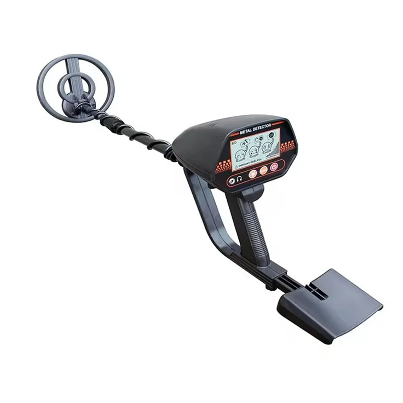 ABLL-Detector de metales subterráneo portátil para niños, buscador de tesoros de playa de alta sensibilidad, Detector de oro de alta precisión