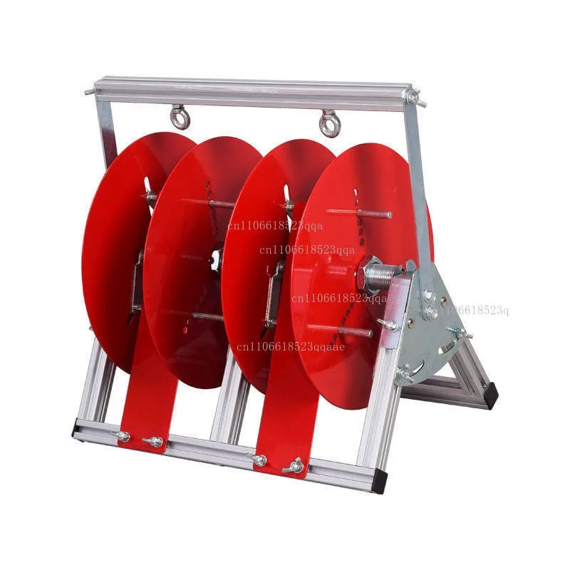 Foldable multi-functional pay-off frame BV wire multi-strand pay-off tool, home improvement electrician artifact