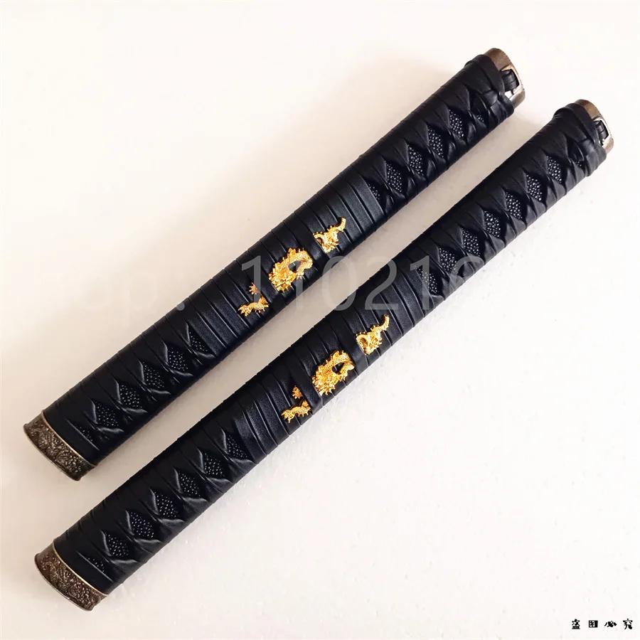 

30/35cm Handle Tsuka Hilt Alloy Fuchi Kashira Menuki For Japanese Katana Samurai Sword Fittings New Very Beautiful