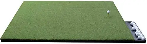 Perfect Reaction Golf Mat - 4x5 Feet Premium Turf Indoor/Outdoor Mat for Hitting & Chipping - Golf Stance Mat