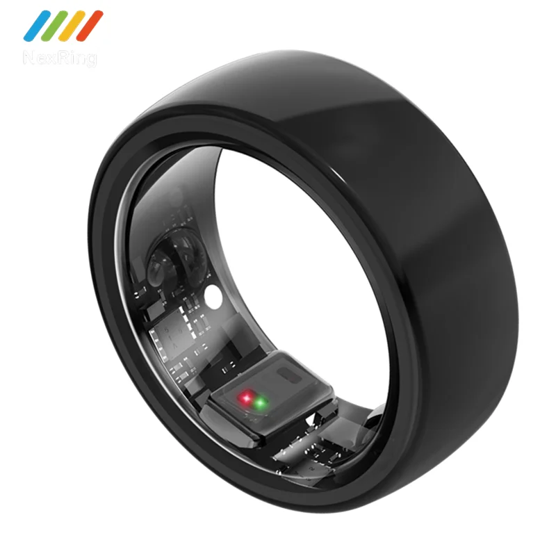 Ring Bluetooth Pedometer Oximeter Fitness Tracker Smart Health Ring for Men Women Phone with Heart Rate Sleep Track