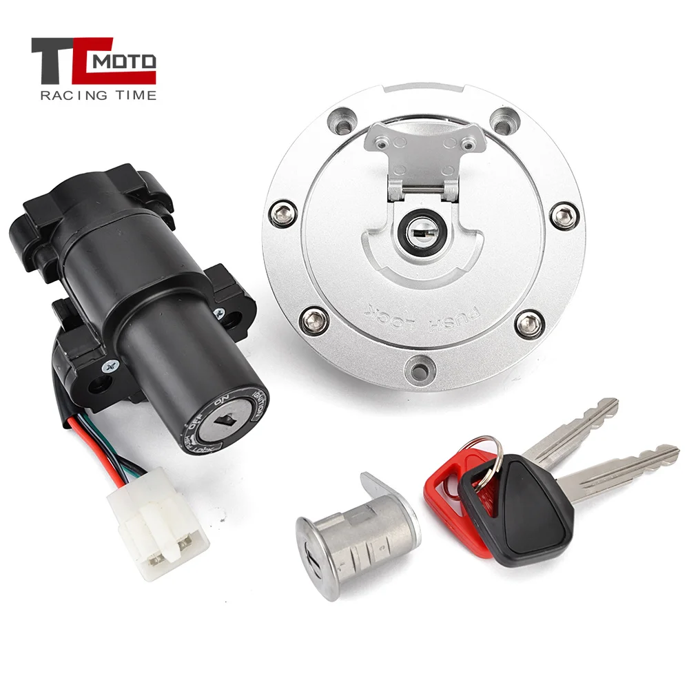 Interruptor de encendido, cerradura de asiento y tapa de combustible para Honda CB900 CB919 Hornet CBF500 CBF600 Naked CBF600S ABS CBF1000 CBF 500 600 1000