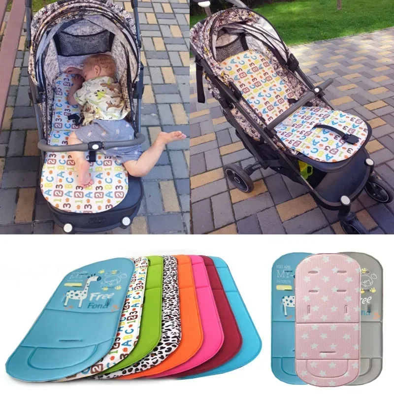 New Baby Stroller Seat Cushion Kids Pushchair Car Cart High Chair Trolley Soft Mattress Baby Stroller Cushion Pad Accessories