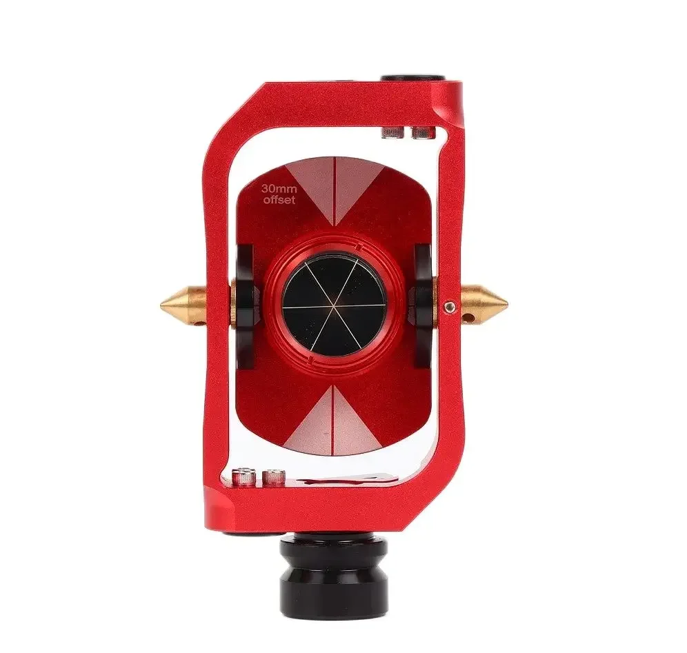 Optical Survey Instrument Mini Sliding Prism System Set 25.4mm With 4 Pole For Total Station SP067