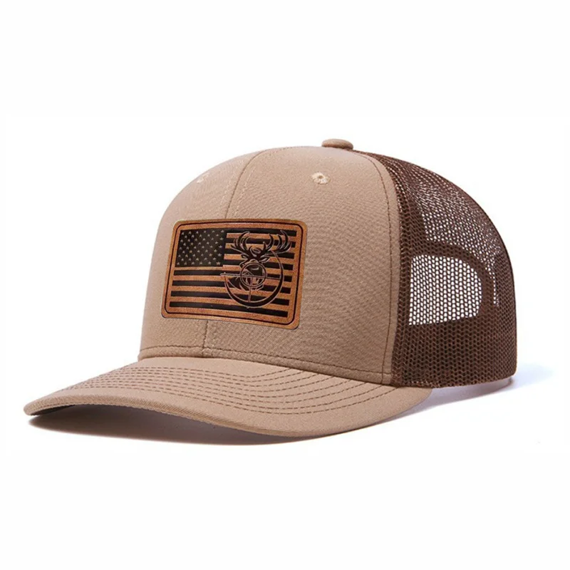 نمط جديد الموضة قبعة الشمس الرجال شبكة HatAdjustable شارع الرقص قبعة بيسبول SummerUnisex صياد قبعة صيد قبعة شاحنة