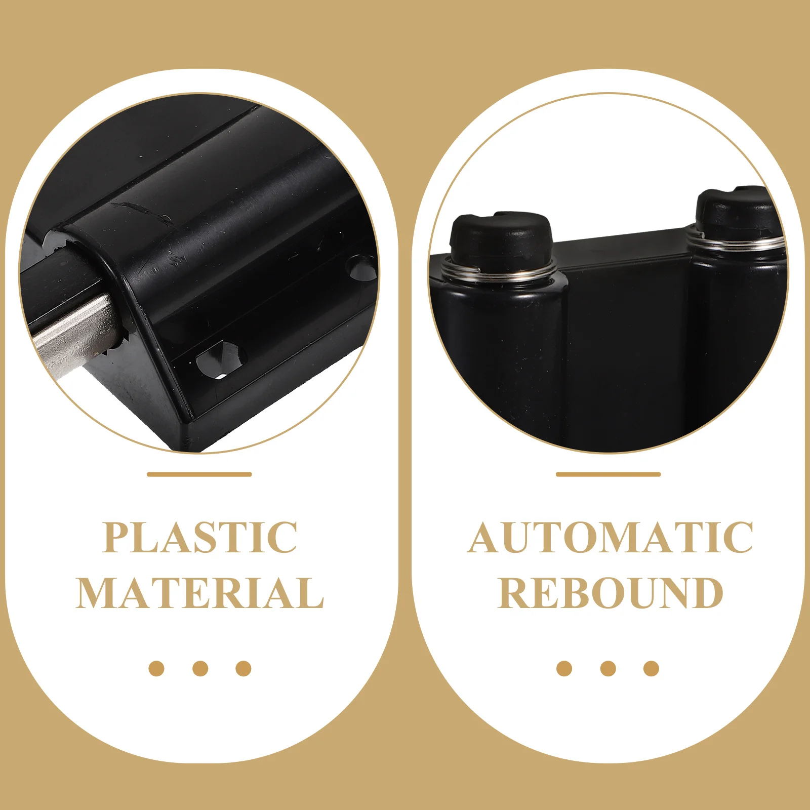 

2pcs Self-Closing Cabinet Door Magnetic Abs Suction Closet Magnet Door Stopper Home Office Workshop Security Storage Hardware
