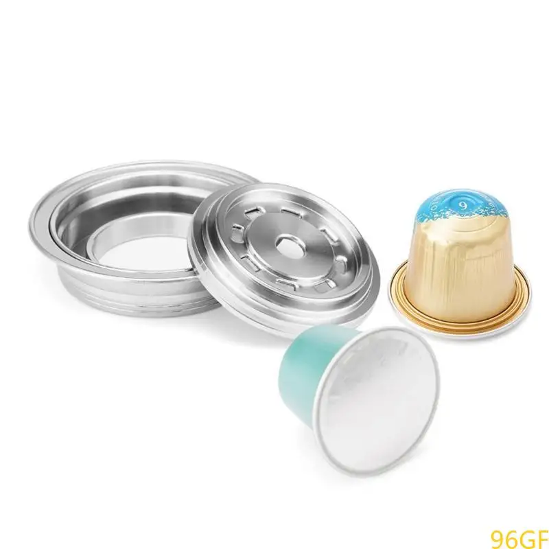 96GF مبتكرة آلة تحويل آلة القهوة صينية المقاومة الصلب المقاوم المقاوم للصدأ محول ل VERTUO الجهاز التالي لإسبريسو