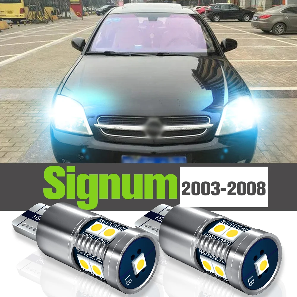 

2x LED Parking Light Accessories Clearance Lamp For Opel Signum 2003-2008 2004 2005 2006 2007