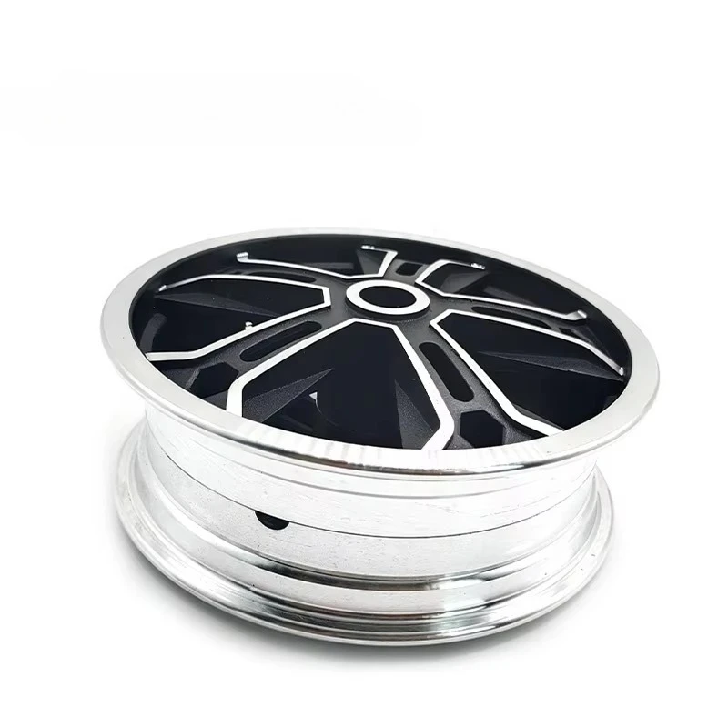 Aluminum alloy metal long leg front hub for high-speed scooter spare parts Escooter replacement repair accessories
