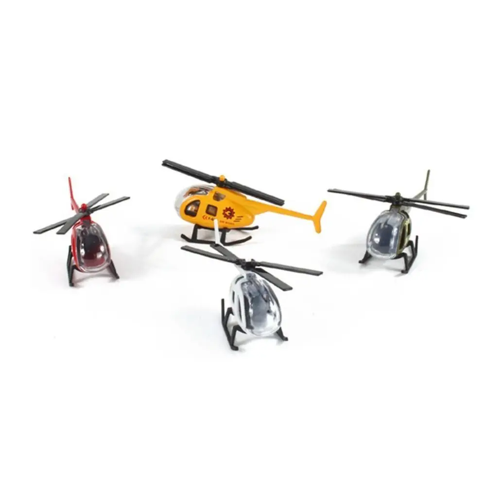 Kids Gift Christmas Gift Home Ornaments Simulation Helicopter Helicopter Model Toys Alloy Airplane Model Diecast Helicopter Toy