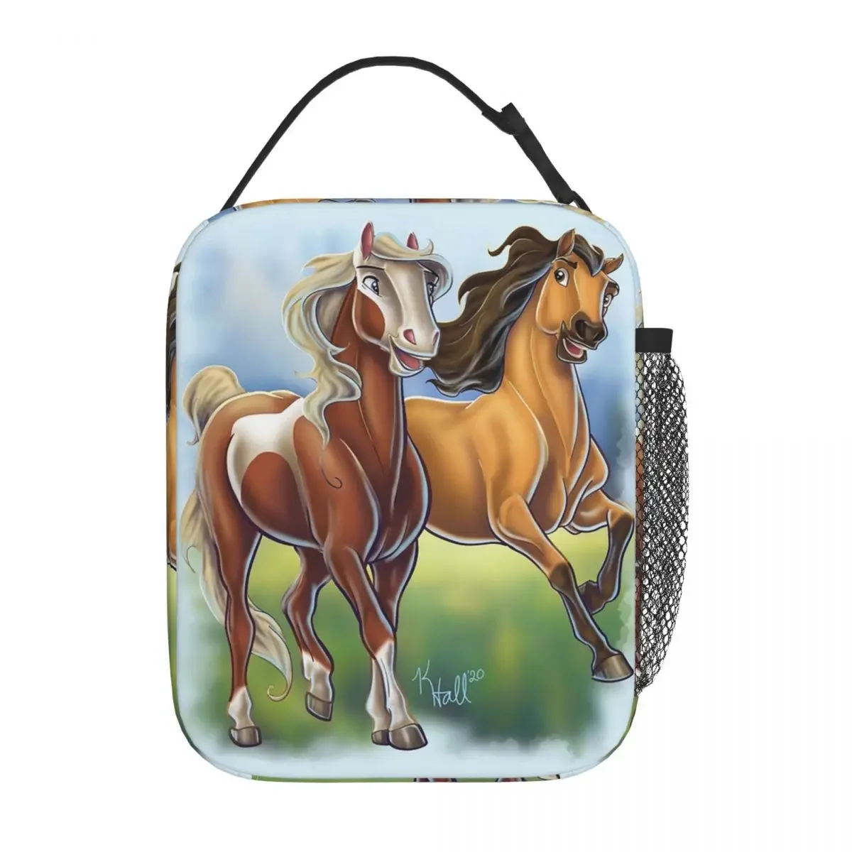 Spirit And Rain Insulated Lunch Bag for Women Children Portable Food Boxes Thermal Lunch Box Tote