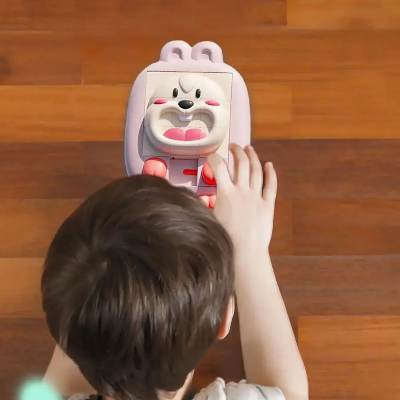 เกมปริศนาสไลด์ 3 มิติ รูปสัตว์การ์ตูน เสริมสร้างทักษะการคิด พกพาสะดวก เหมาะสำหรับการเดินทาง