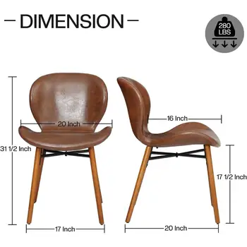10 最佳銷售 皮質餐椅 - №5