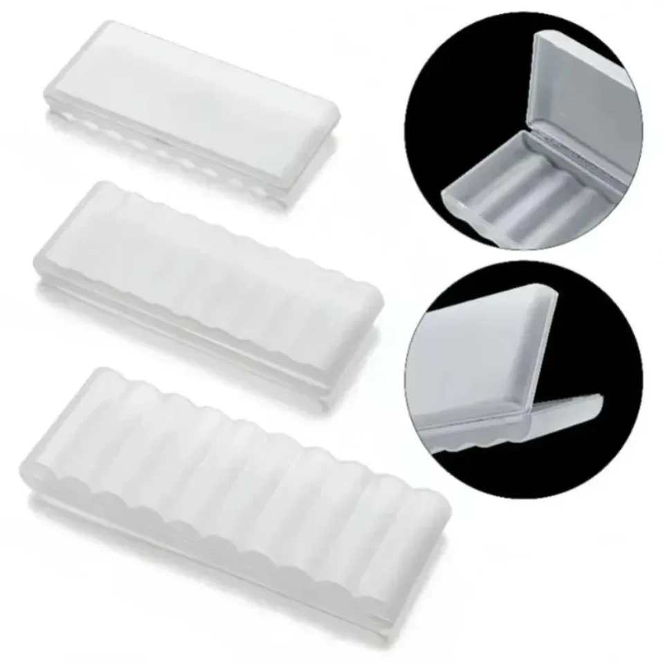 10 Slot Battery Storage Box Transparent 1PCS Battery Storage and Organizing Box for AAA/AA Plastic Battery Organizer Accessories