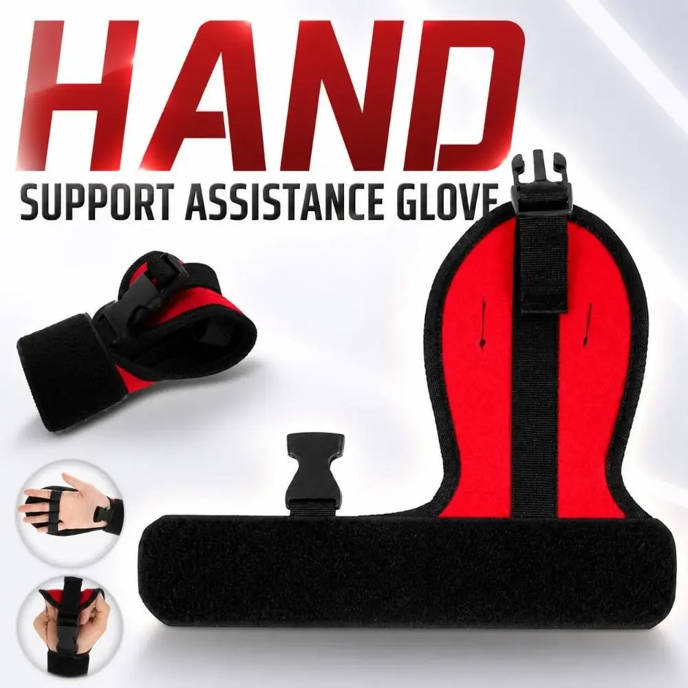 Adjustable Hand Support Brace Breathable Non-slip Hand Fixation Mitt Durable Flexible Grip Assistance Glove Elderly,Athletes