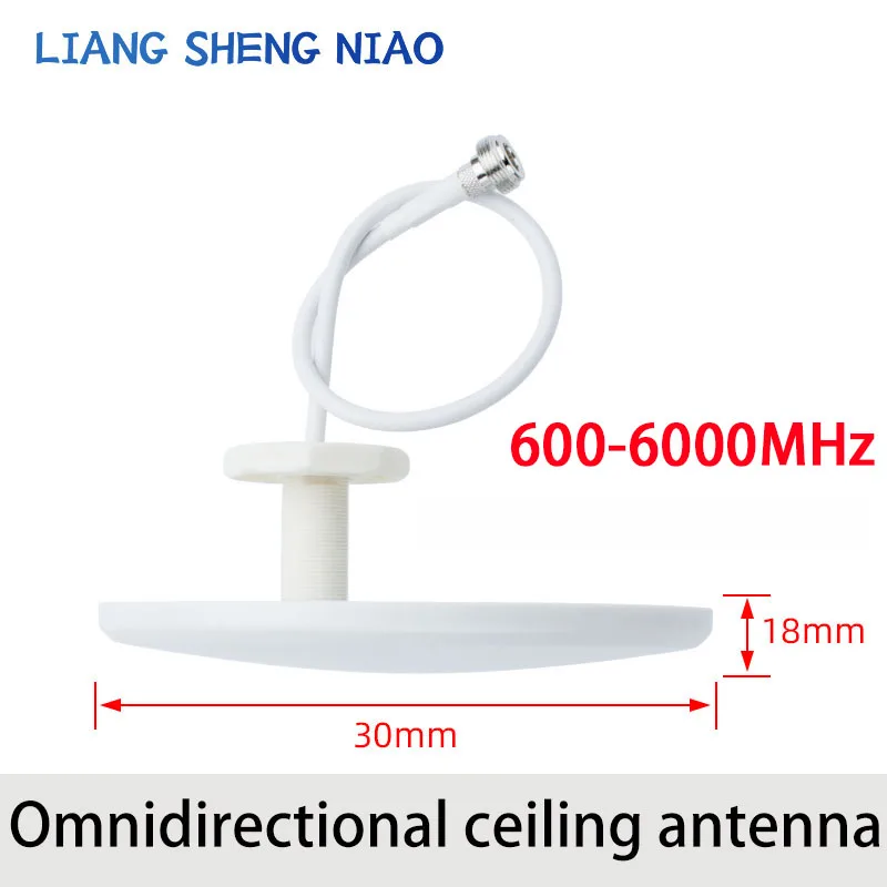 3800-6000MHz full frequency indoor single polarization omnidirectional ceiling antenna 5G indoor beautification ceiling ceiling