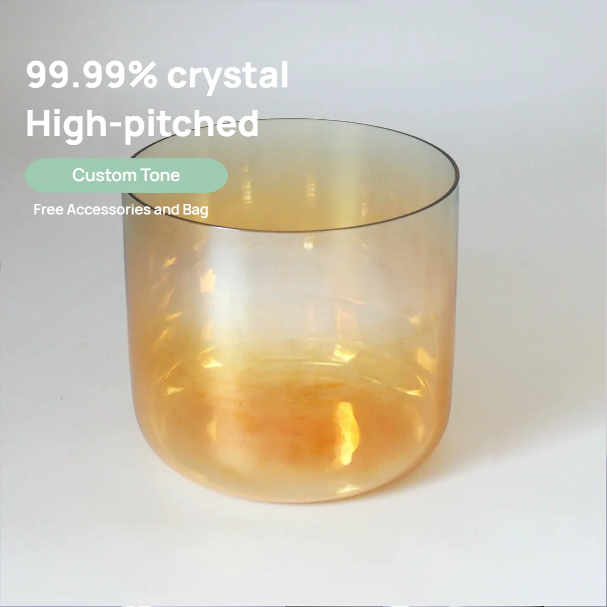 

Alchemy crystal singing bowl yoga stress relief singing bowl percussion crystal music bowl