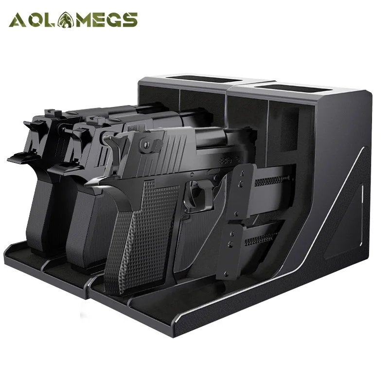 Pistol Rack Modular Handgun Rack Gun Safe Cabinet Storage Organizer Accessory Universal Protective Holster for Handgun