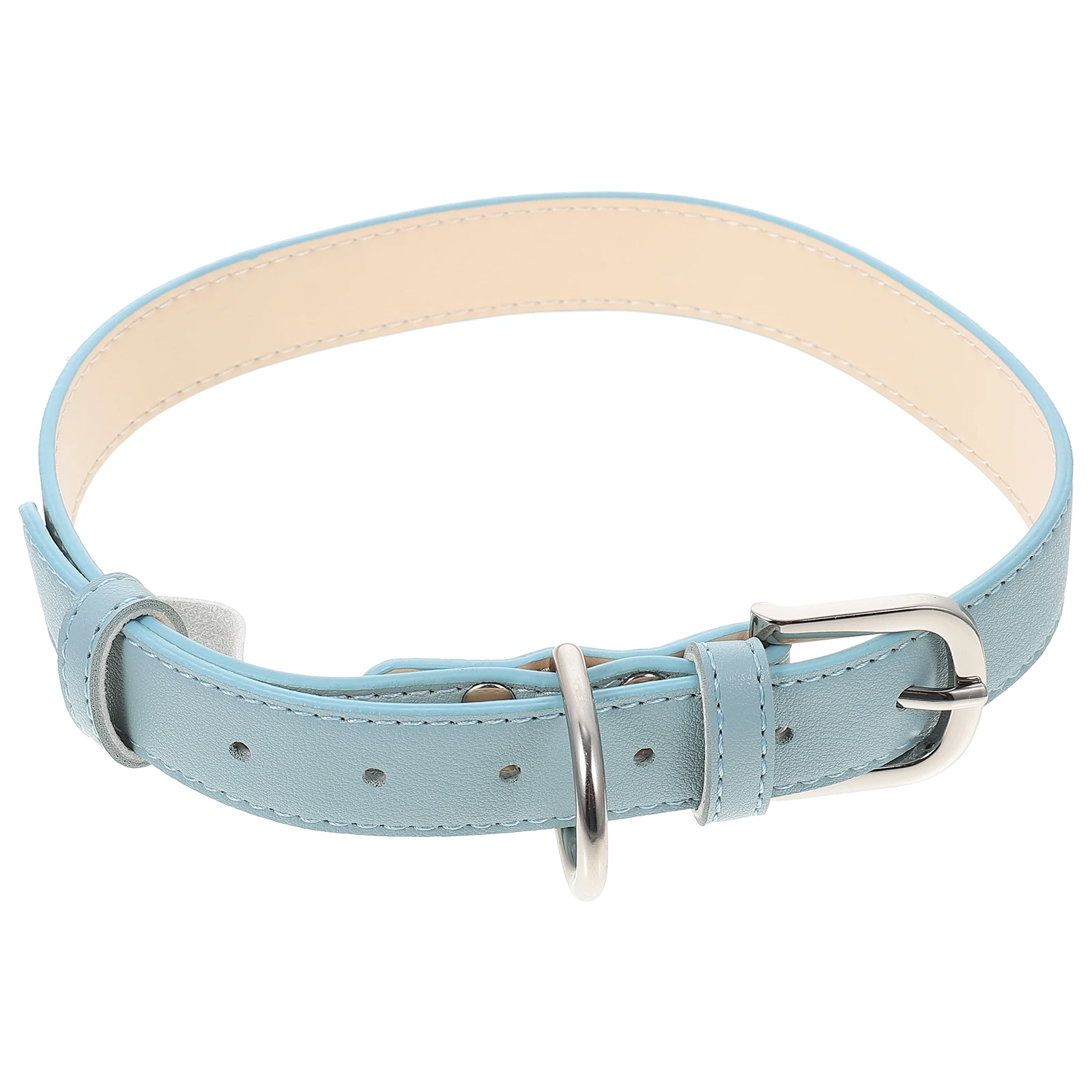 

Adjustable Dog Microfiber PU Pet Neck Ring for Puppy Cat Birthday Party Christmas Gift Pet Supplies