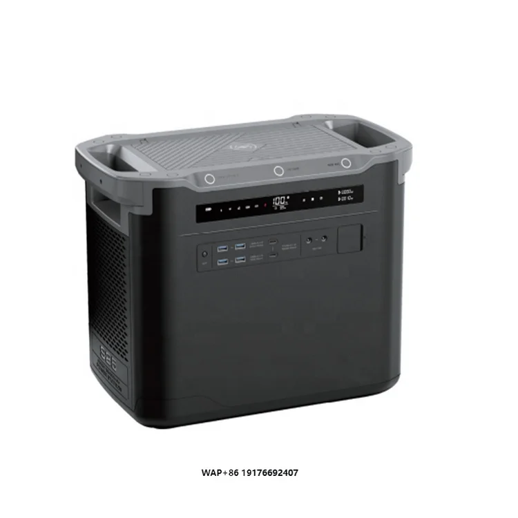 

Portable 2000W 240V Power Station High Capacity Storage Battery Outdoor Use MPPT Solar Panel Car Power EU/US/AU Flashlight