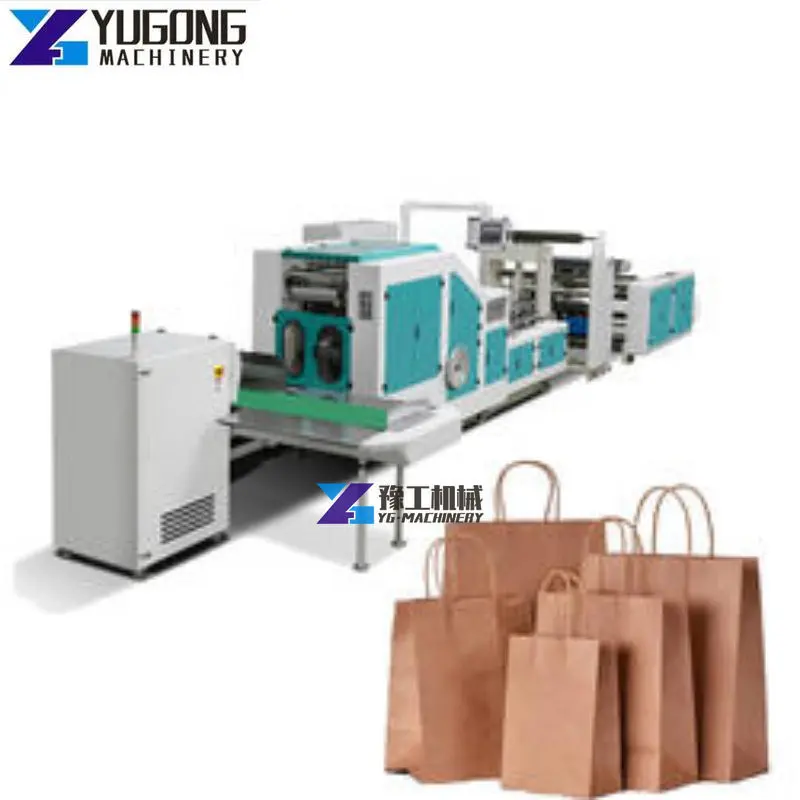 High Speed Ziplock Mylar Snack Packaging Bag Making Machine Laminated Paper PE Doypack Self Stand Zipper Pouch Making Machine