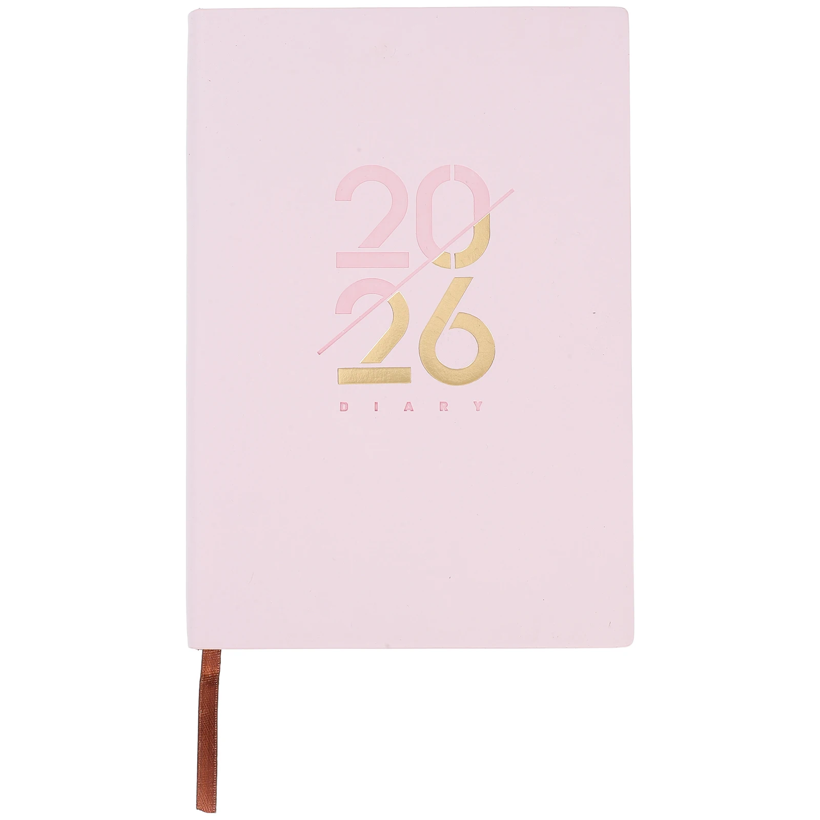 

2026 Daily Appointment Book Planner A5 Soft Cover Task Notebook Meeting Journal Work Planner Smooth Paper English Layout