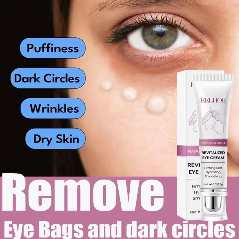 Eye Bag Removal Cream Collagen Anti-Wrinkle Fade Fine Lines Firming Skin Anti Dark Circle Puffiness Brighten Eye Care