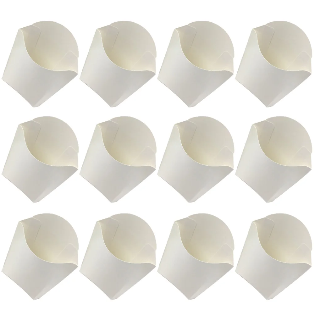 

50 Pcs Oil-proof Snack Boxes French Fries Containers Restaurant Grade Disposable Bags Party Supplies Birthday Decorations