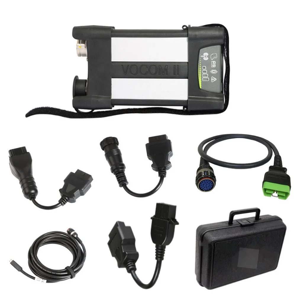 

Volvo VOCOM II Heavy Duty Truck 88894000 Diagnostic Kit & Cable full set PTT1.12/ 2.8.150 Diagnostic Tool Volvo Truck