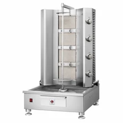 Commercial Chicken Gas Shawarma Kebab Machine Factory Outlet with Good Price for Restaurants Food Shops Hotels