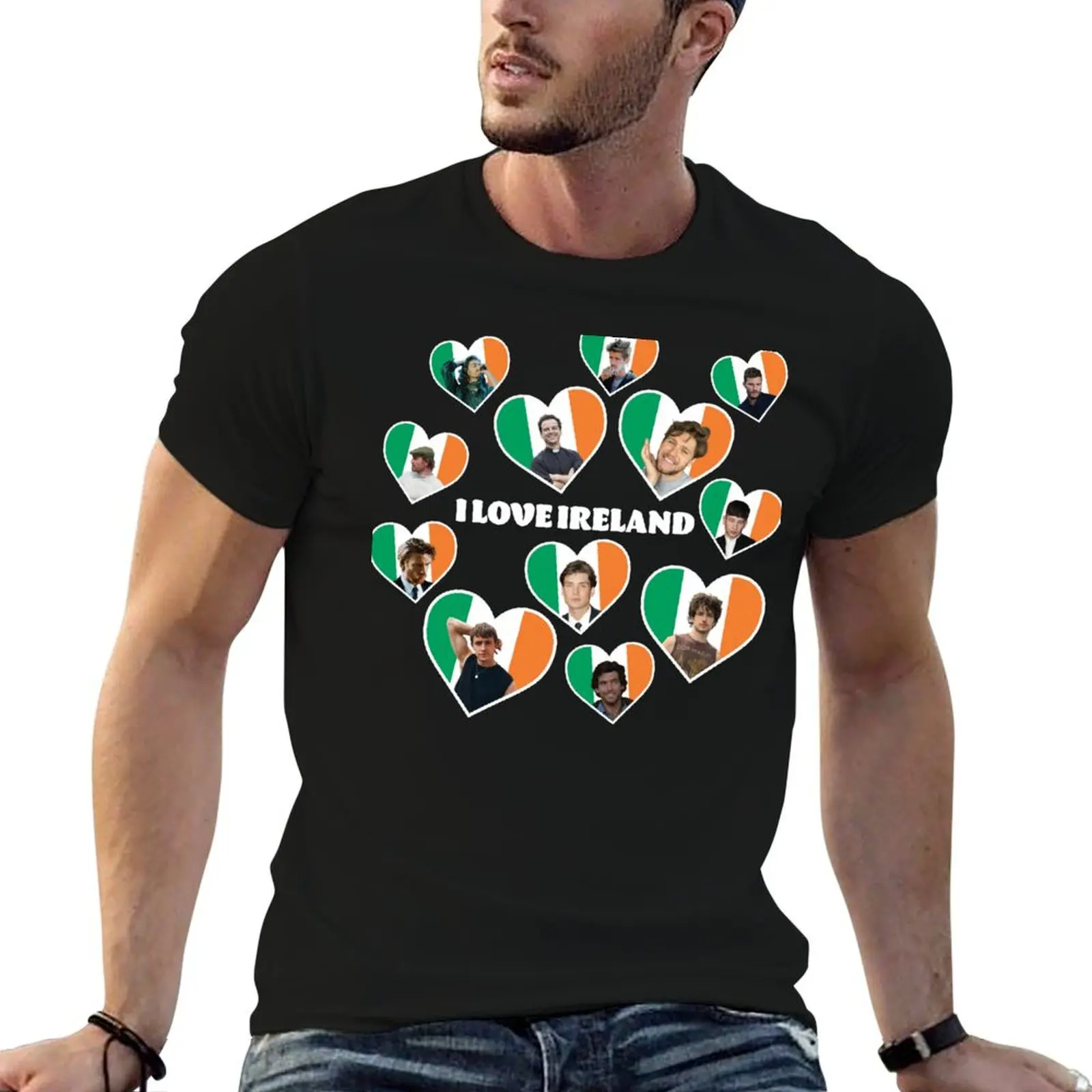 

I <3 ireland T-Shirt funny t shirts man t shirts for man graphic vintage man tshirt T-Shirt