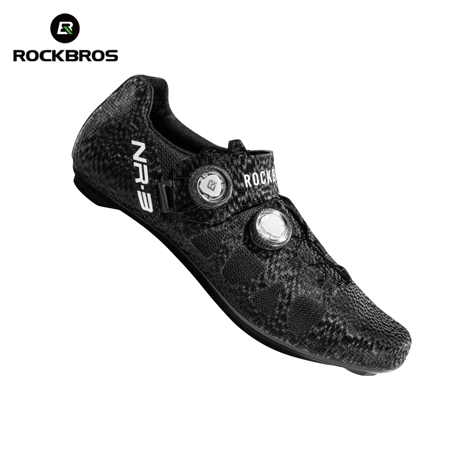 

ROCKBROS Speed Outdoor Boots Pro Road Cycling Self-Locking Shoes Flat Racing Cycling Shoes Cycling Sports Shoes