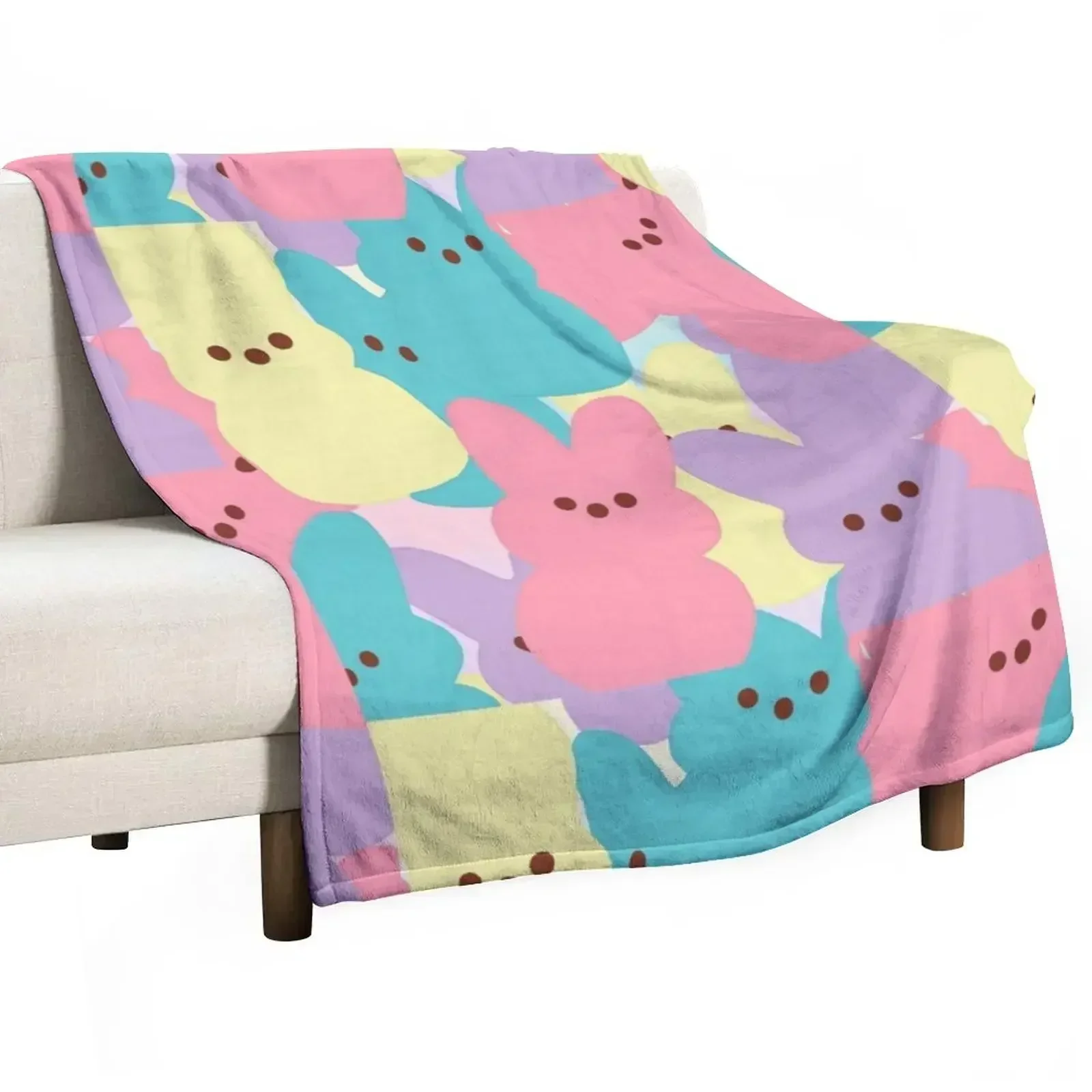 Peeps Throw Blanket Single halloween Blankets