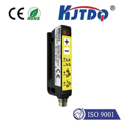 KJT-FS3- 40NTC Popular Product M8 4PIN Fork Optical Detection Label Sensor