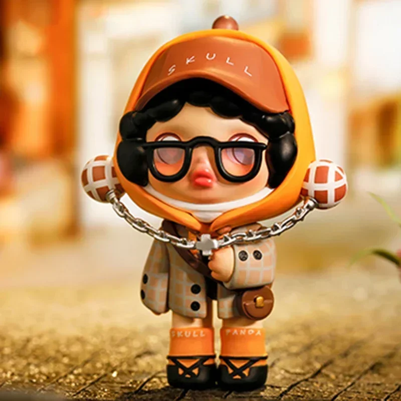 POP MART Skullpanda Panda Craze Series Blind Box Toys Guess Bag Mystery Box Mistery Caixa Action Figure Surpresa Cute Birthday