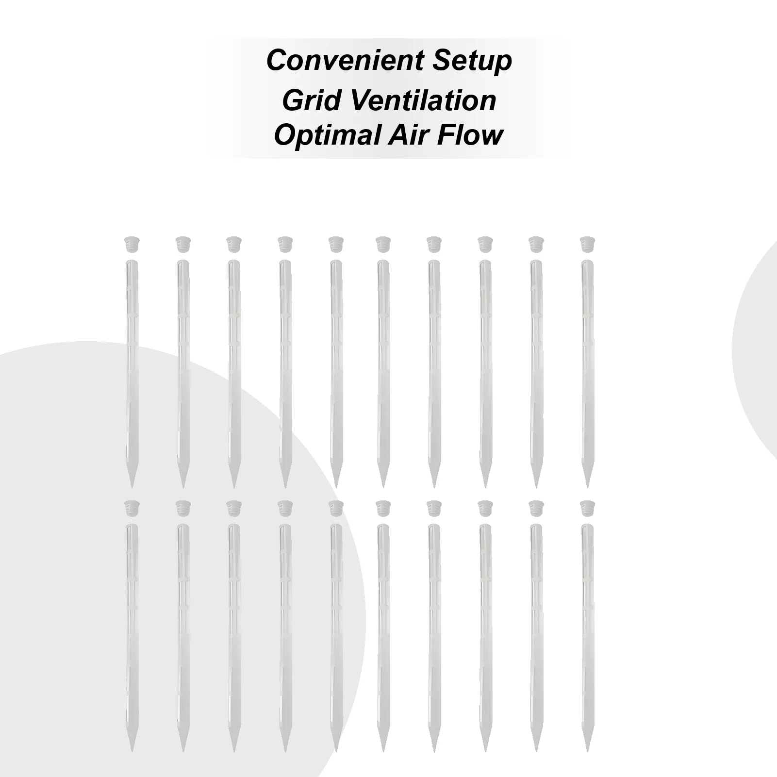 

Трубка для корней растений, 20 шт., трубки для аэрации почвы, 9,8 дюйма, шипы, палочки для предотвращения переполива воды для травяного сада, открытого двора
