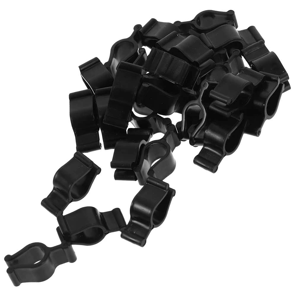 

50pcs Plastic Clips Pump Head Shampoo Dispenser Lock Cleansing Oil Travel Shampoo Dispenser Lock Collar Clips Bottle