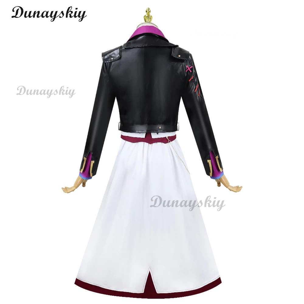 أنيمي Jinx غامضة لعبة LOL تأثيري مسحوق فستان لوليتا شعر مستعار أزرق ثلاثية الأبعاد الدعائم Pow-pow هالوين عيد الميلاد الفتيات امرأة البدلة مخصصة