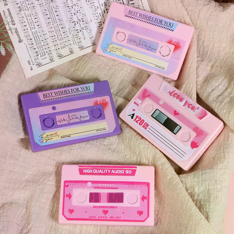 Recording Voice Card Tape Greeting Card Recordable 60 Seconds DIY Recording MusicCard Valentine's Day Anniversary Birthday Gift