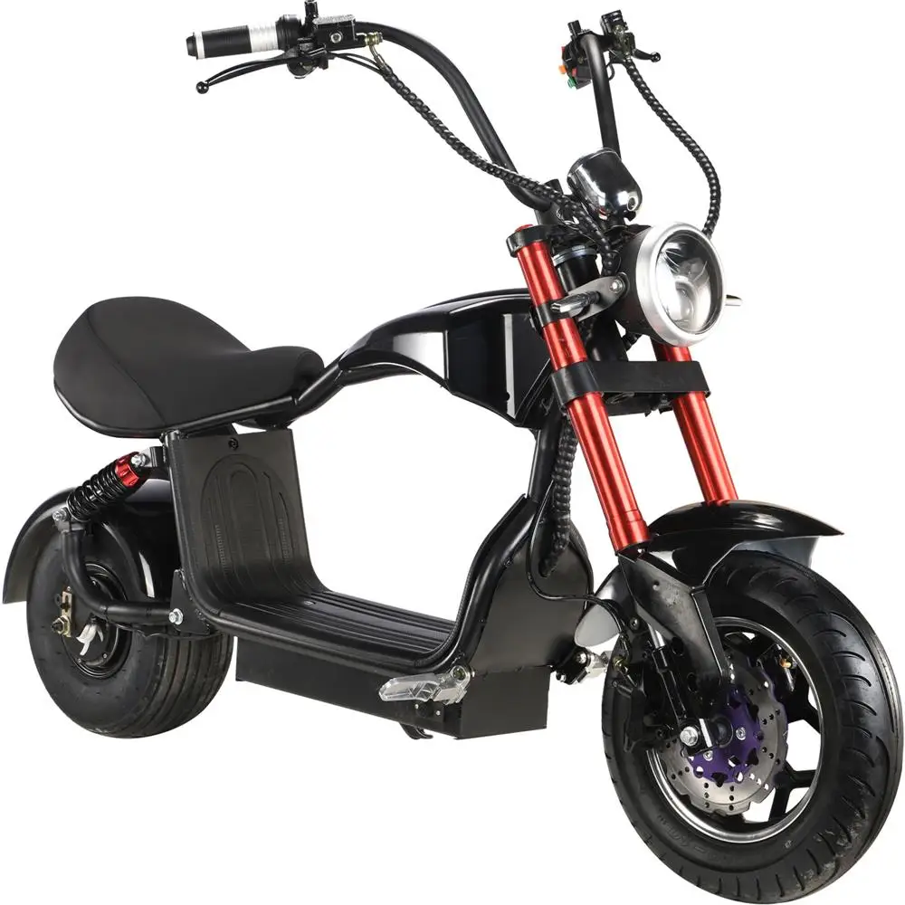 Best Quality Electric Motorcycles Two Wheels Citycoco European Warehouse Electric Scooter 800W With EEC COC